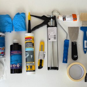 KIT REPARAȚIE JGHEAB METALIC/ACOPERIȘ METALIC/ȚIGLĂ CERAMICĂ, ETC